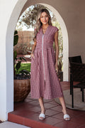Noor Flare Sleeveless Maxi Dress