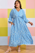 Siya Bracelet Sleeve Long PLUS Dress