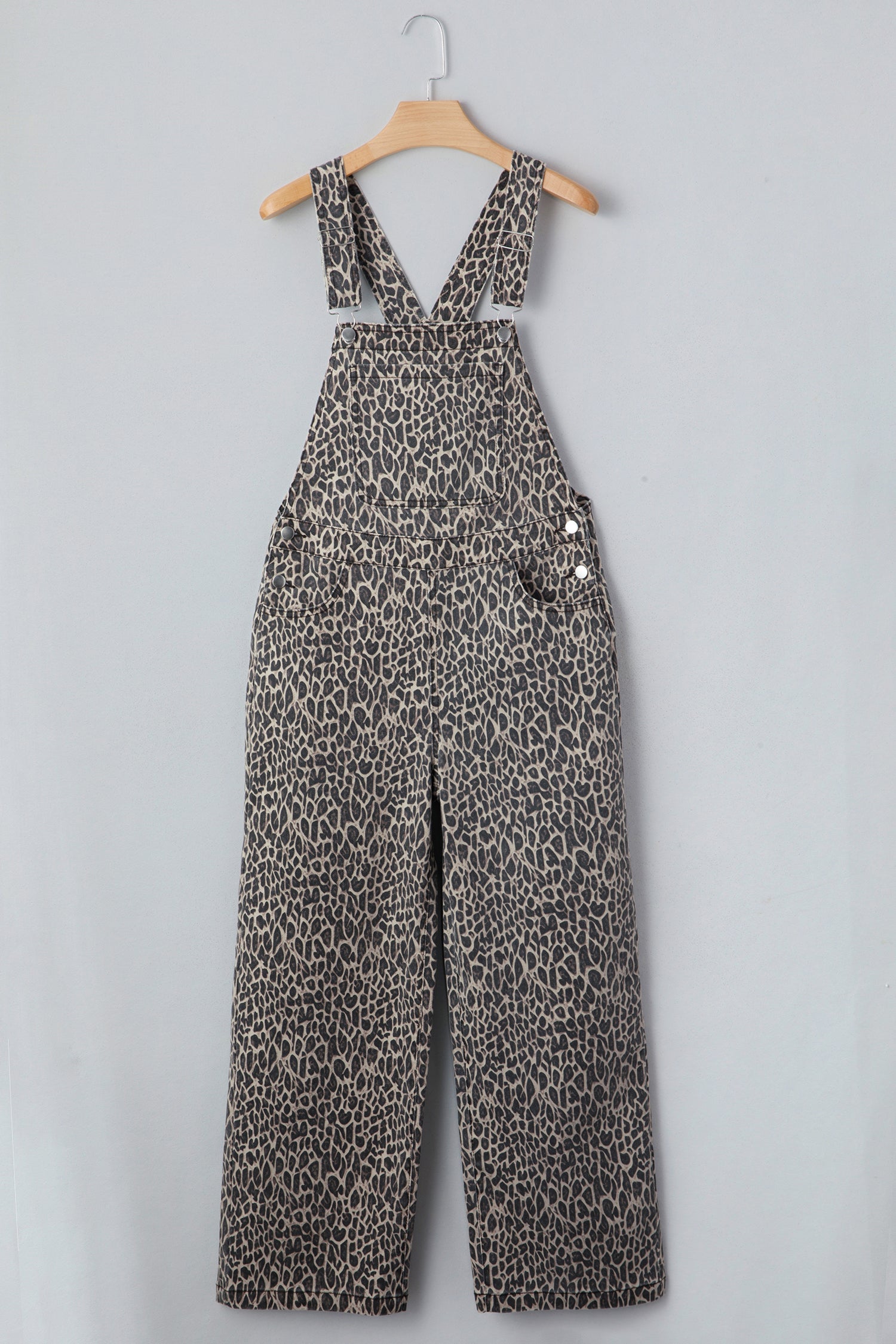 Soleil Leg Loose Overall Jumpsuit