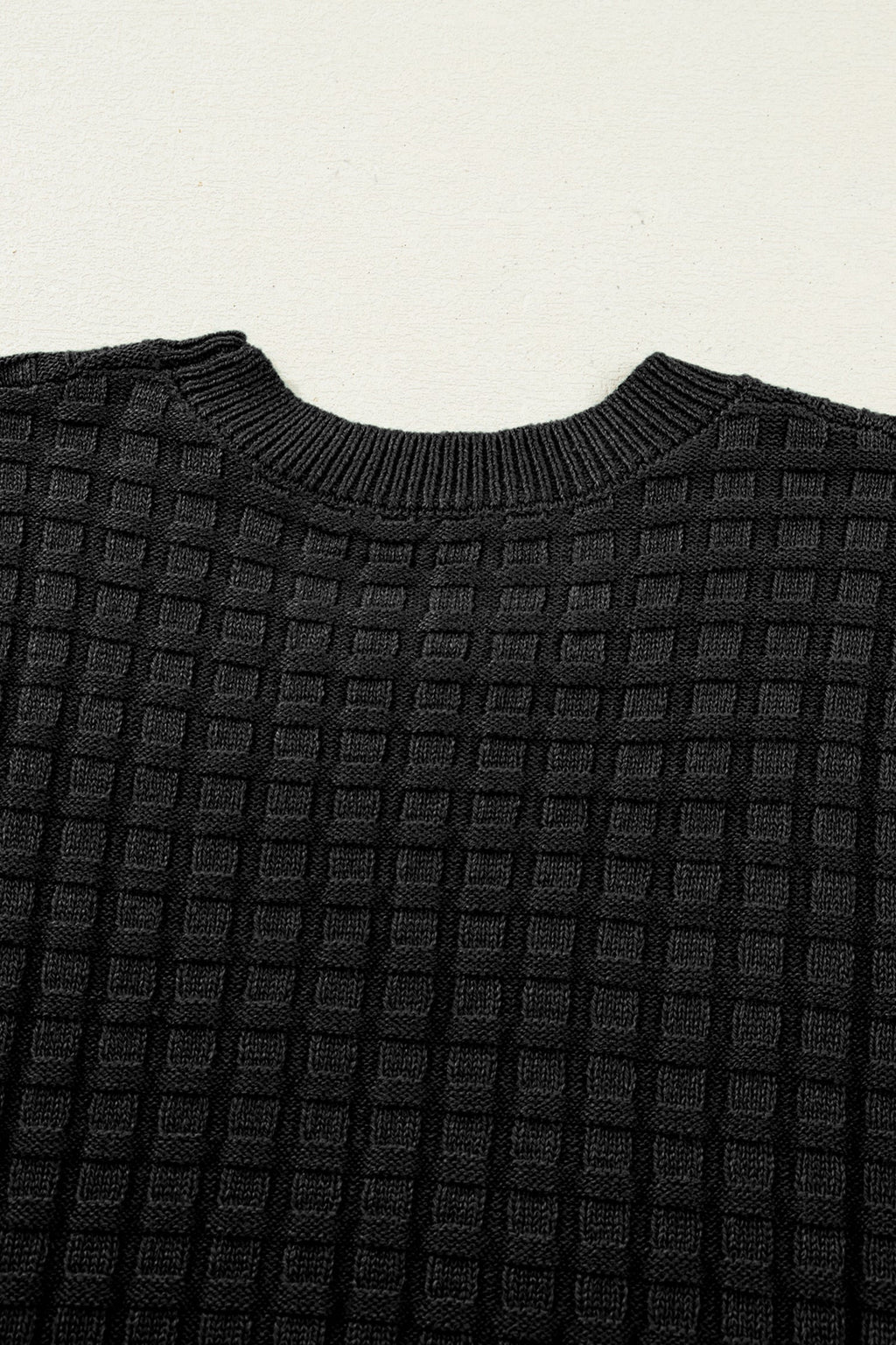 Marina Textured Short Sleeve Sweater