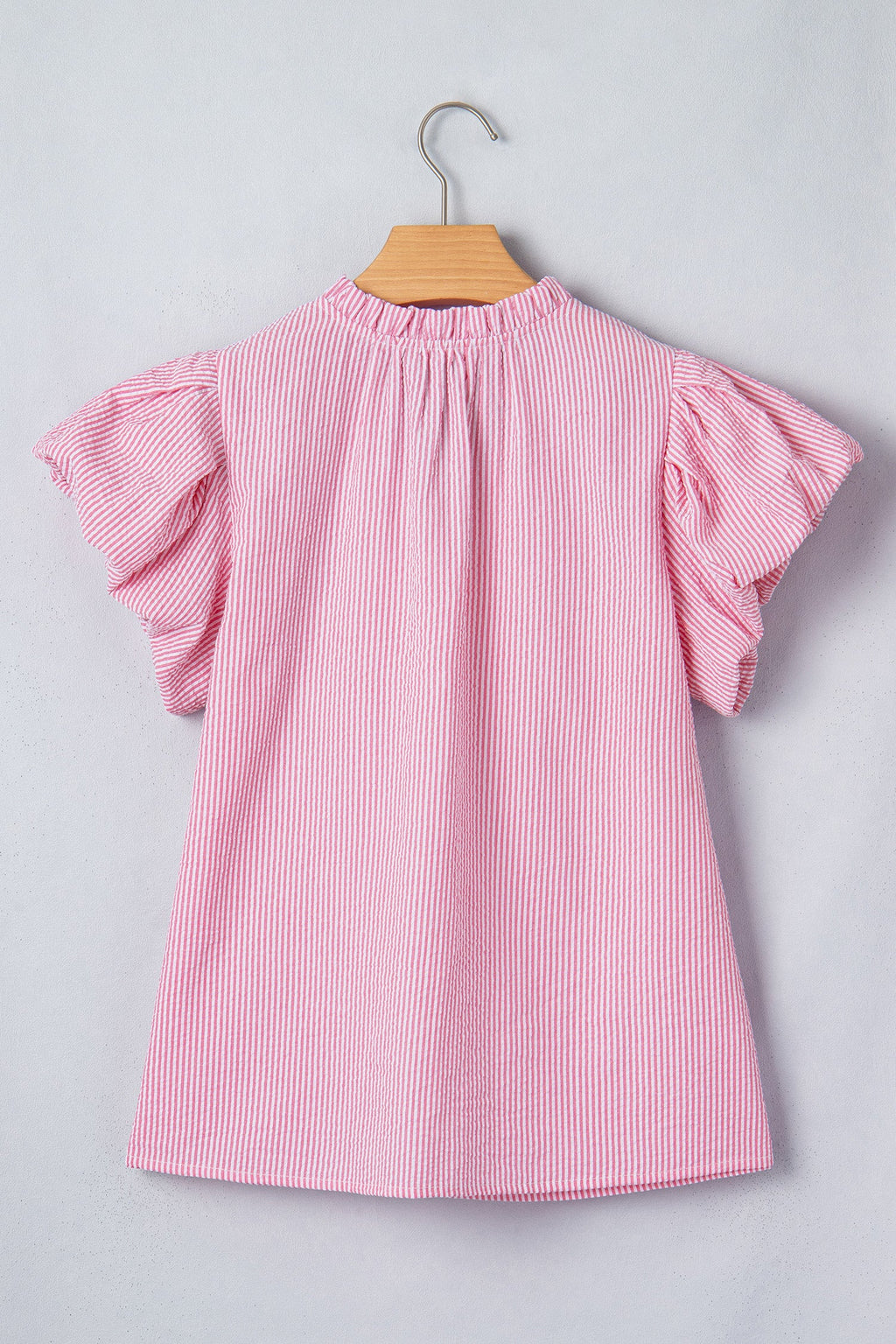 Maelynn Short Bubble Sleeve Blouse