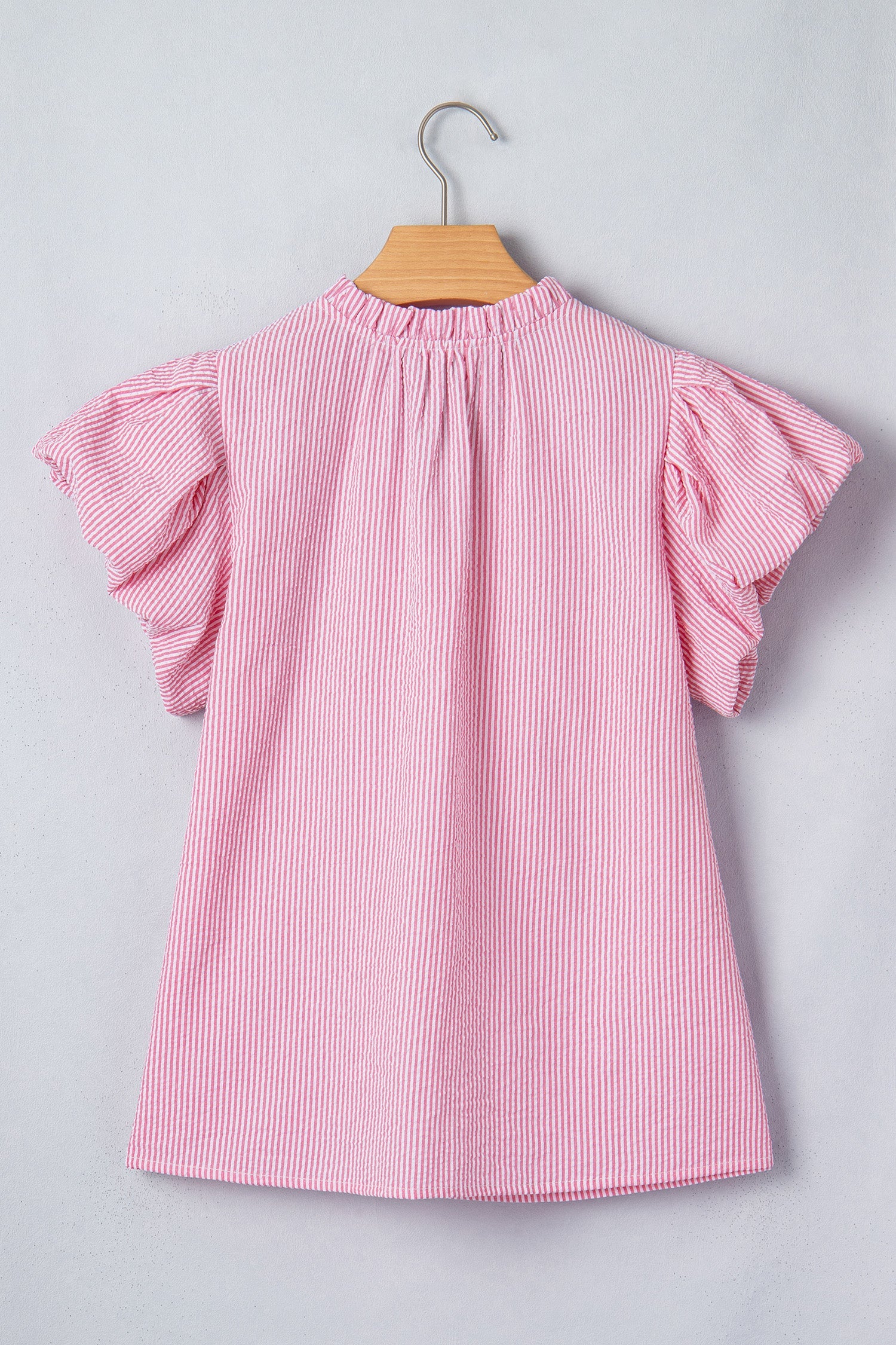 Maelynn Short Bubble Sleeve Blouse