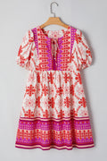 Penny Lace Up Mini Dress
