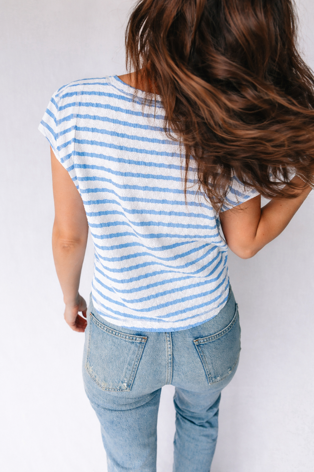 Maddie Sleeve Patchwork T Shirt