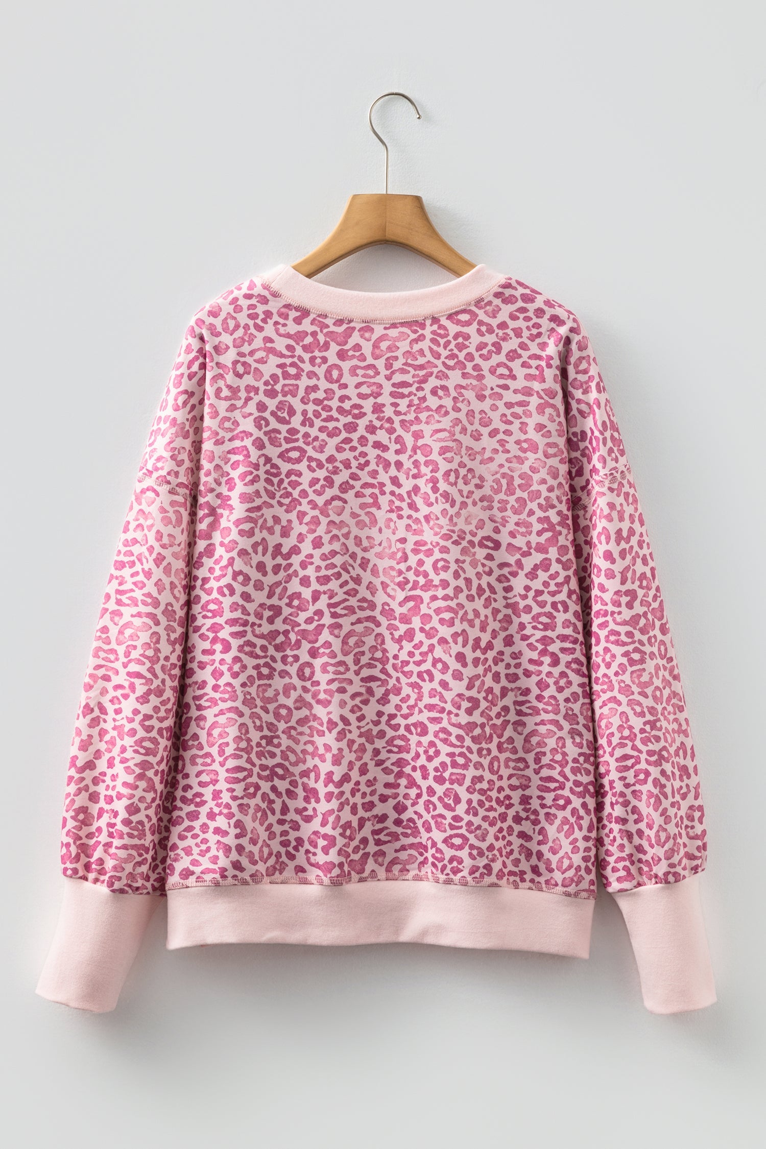 Wrenlee Print Patchwork Sweatshirt