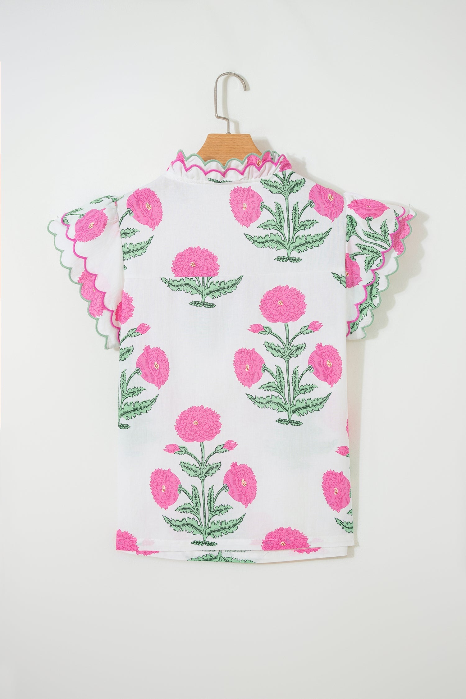 Mariah Detail Short Sleeve Blouse
