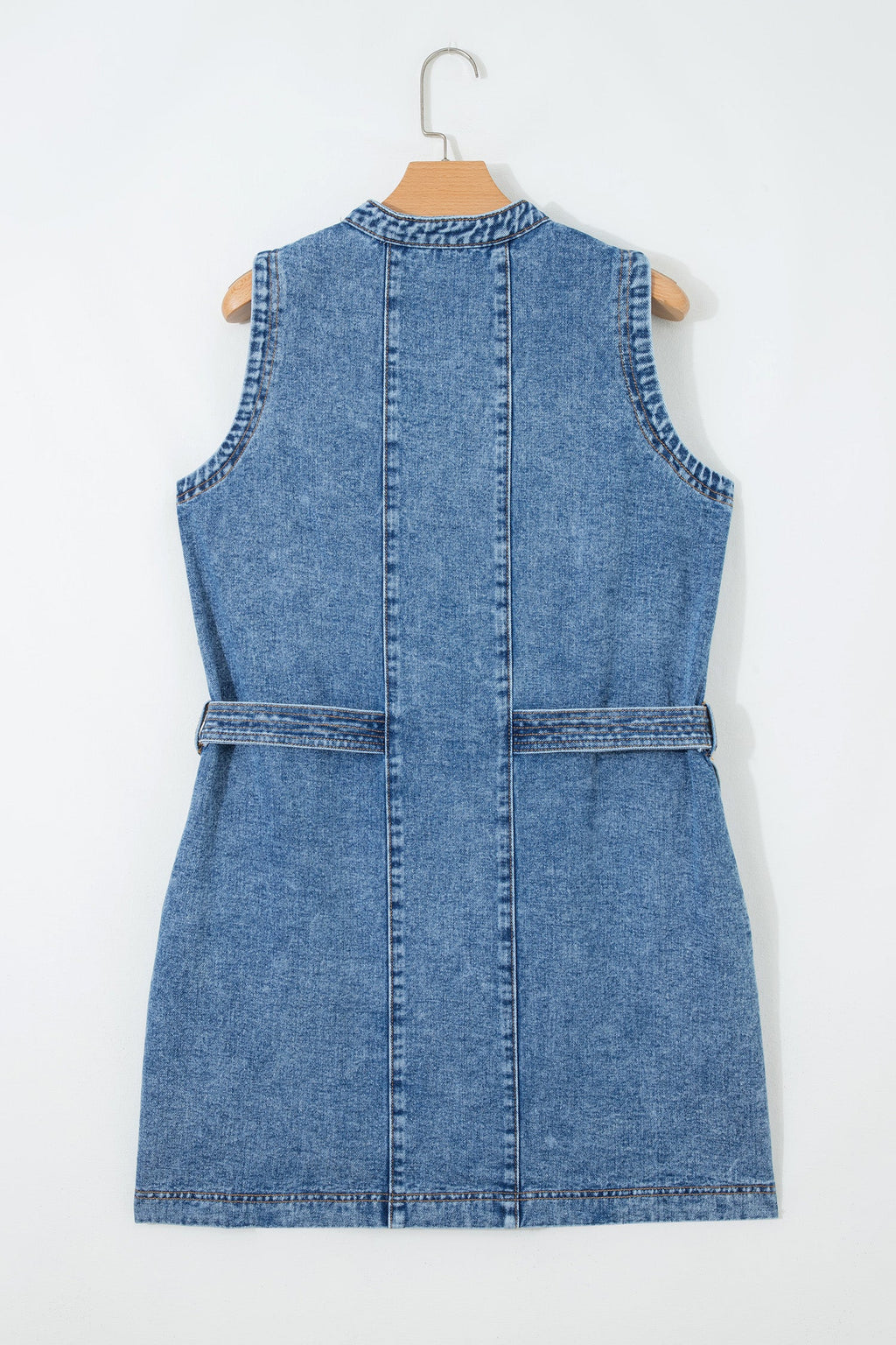 Ainara Down Sleeveless Short Dress