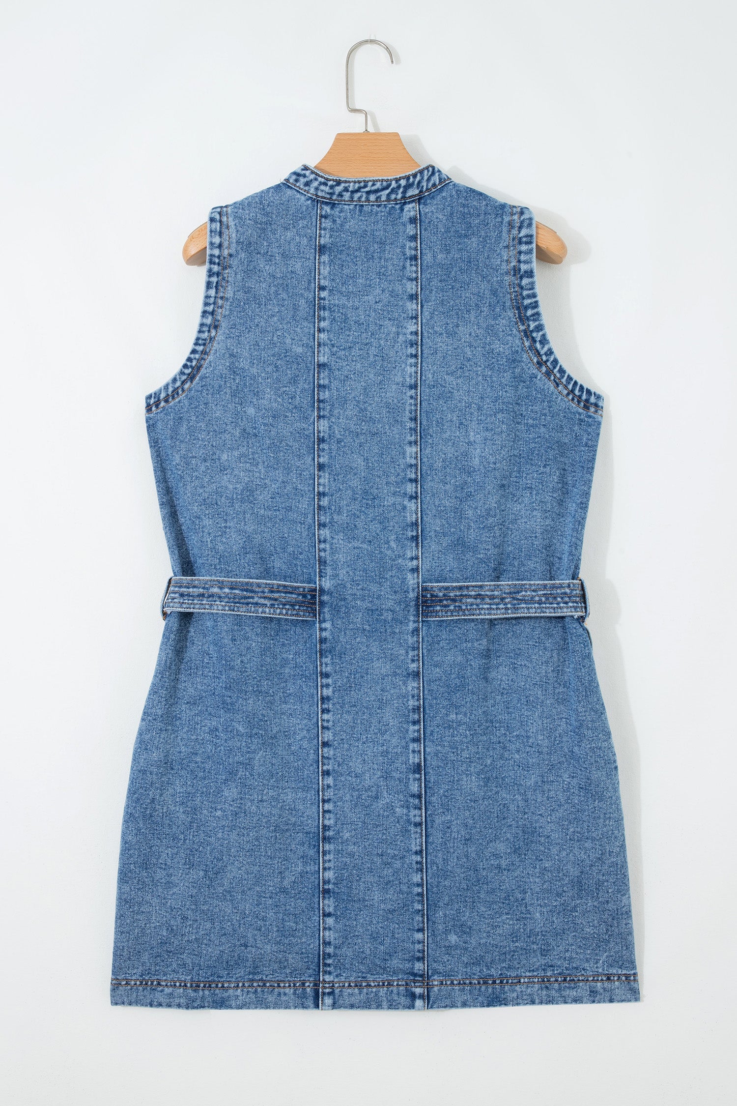 Ainara Down Sleeveless Short Dress