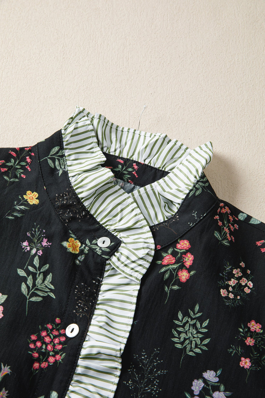 Aliya Short Sleeve Floral Shirt