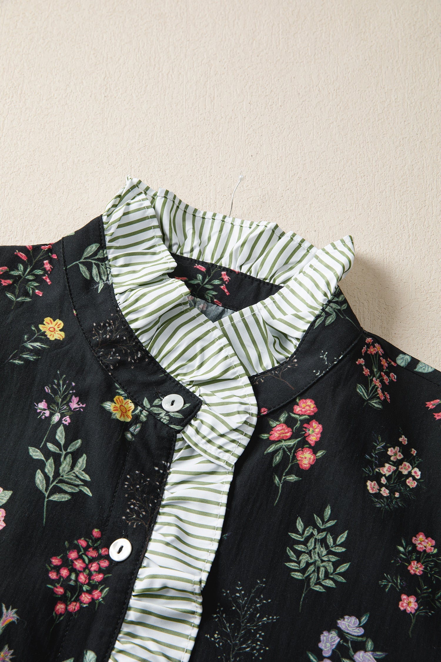 Aliya Short Sleeve Floral Shirt