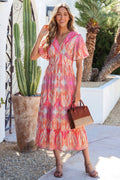 Luz Sleeve Boho Maxi Dress