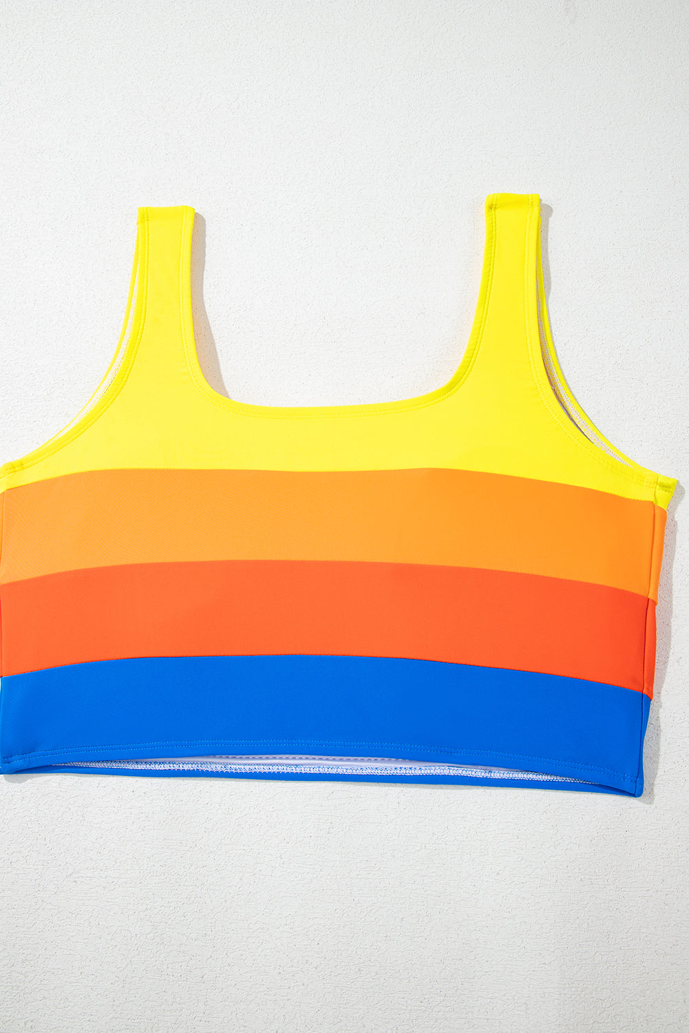 Dylan Colorblock Square Top