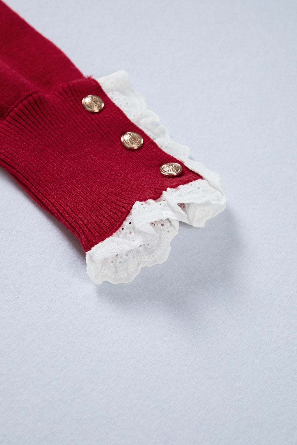 Brooklynn Patchwork Cuffs Loose Sweater