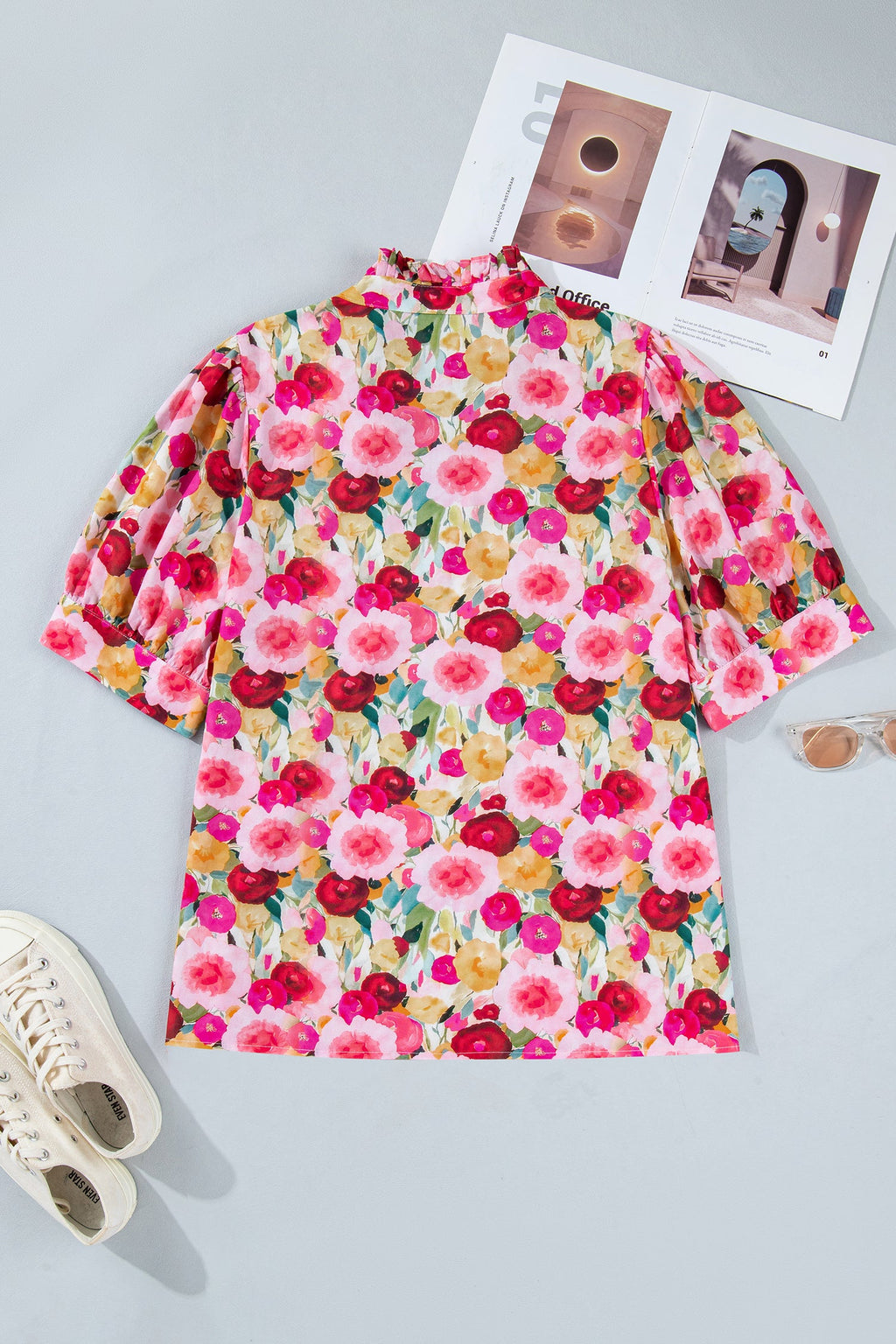 Oaklynn Puff Short Sleeve PLUS Top