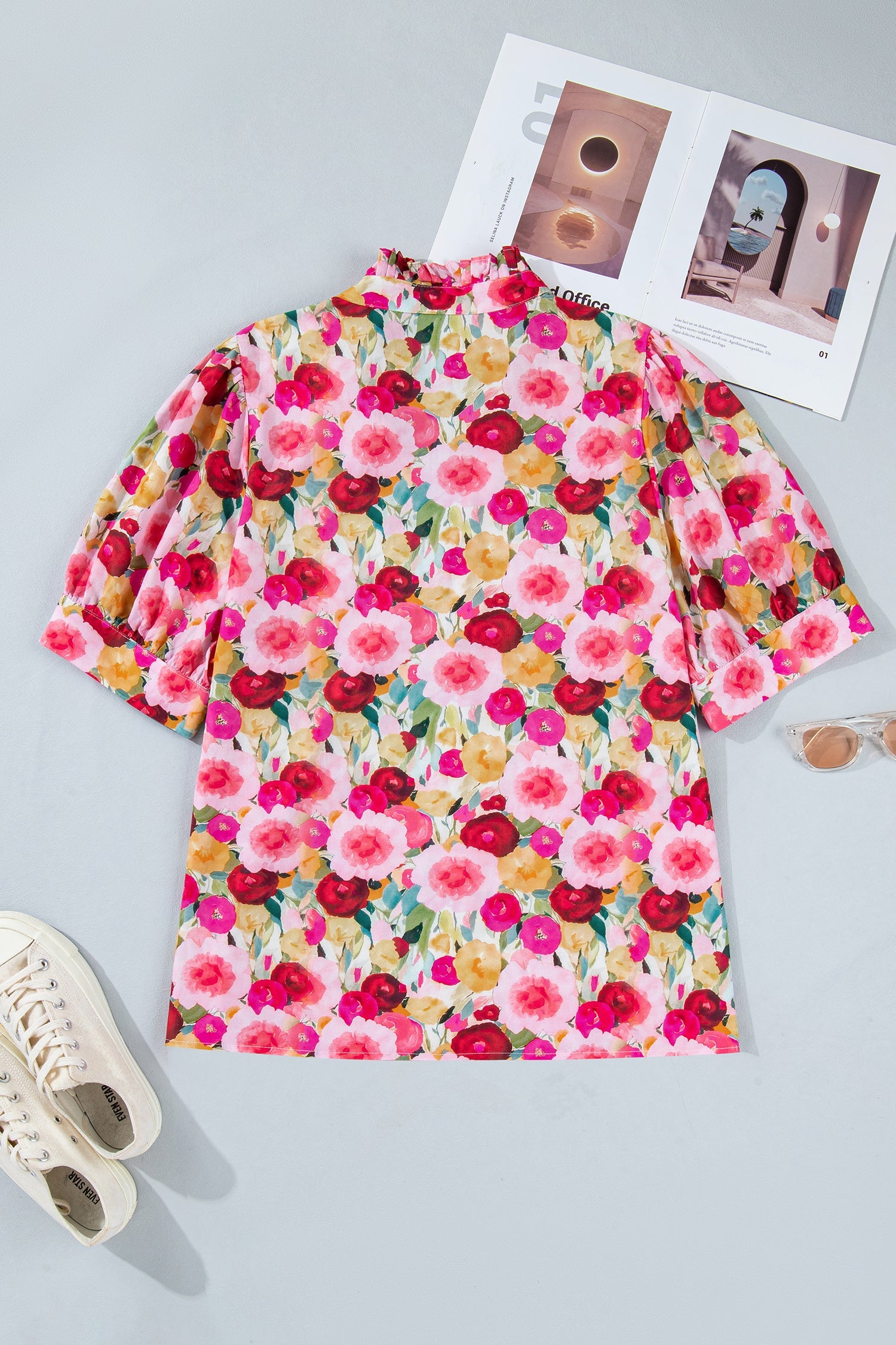 Oaklynn Puff Short Sleeve PLUS Top
