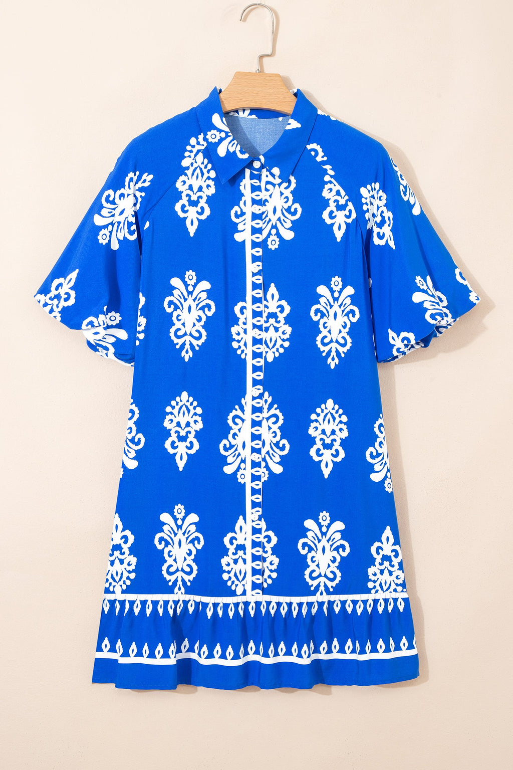 Halle Puff Sleeve Mini Dress
