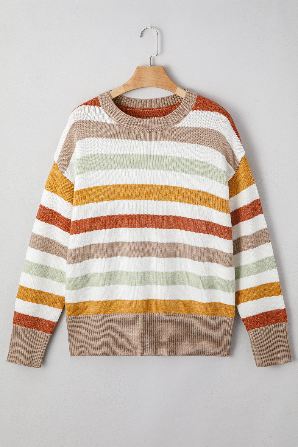 Wrenleigh Colorblock Drop Shoulder PLUS Sweater
