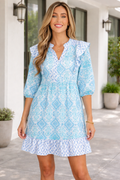 Madilynn Puff Sleeve Mini Dress