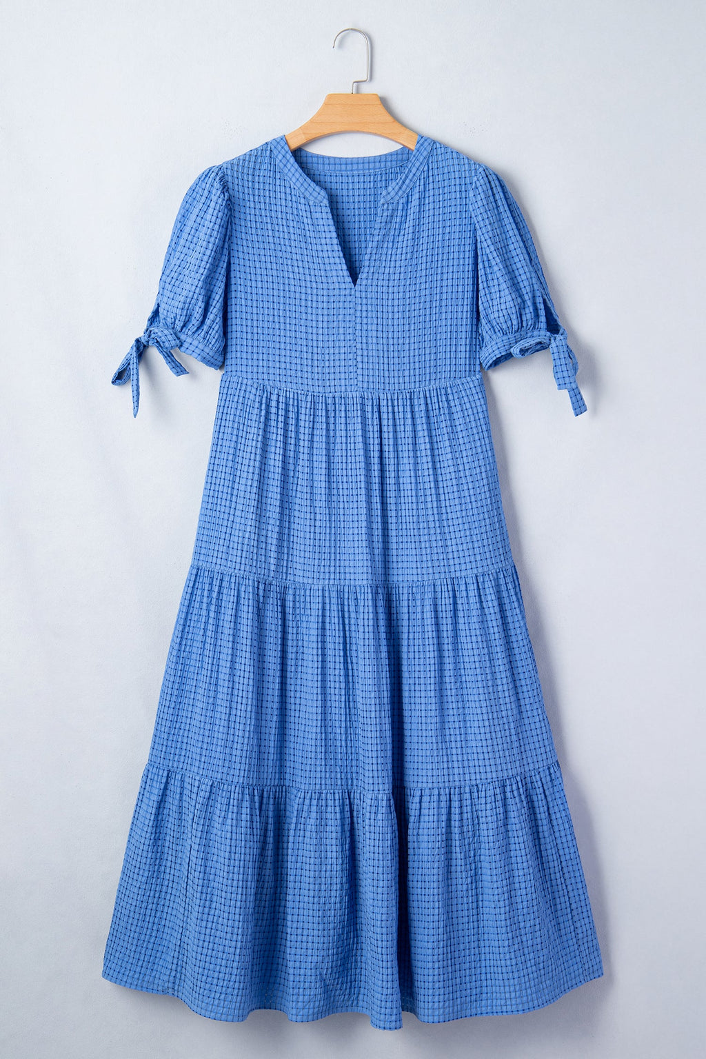 Madelynn Sleeve Tiered Midi Dress