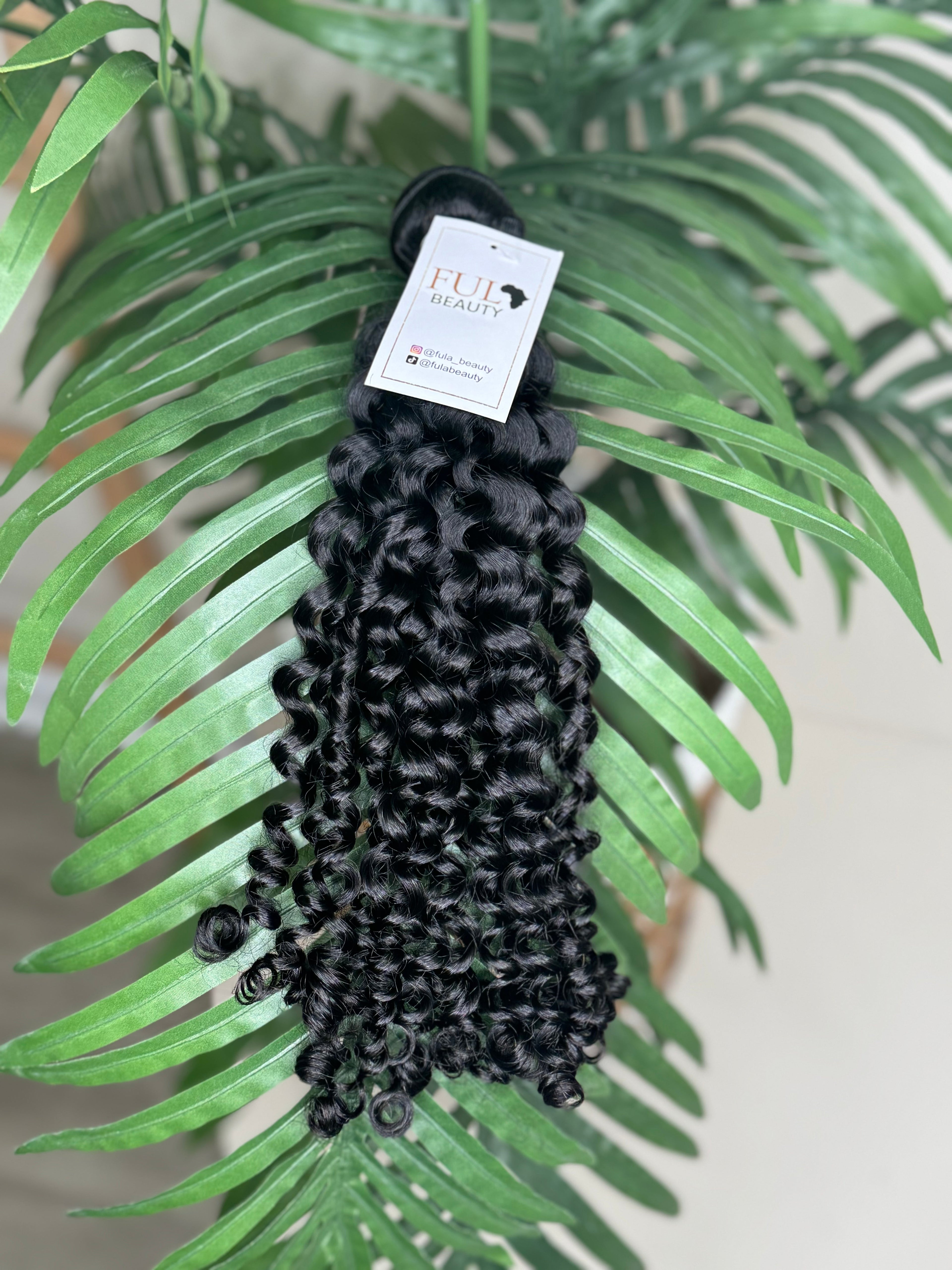 Italian Curl Wefted Bundle