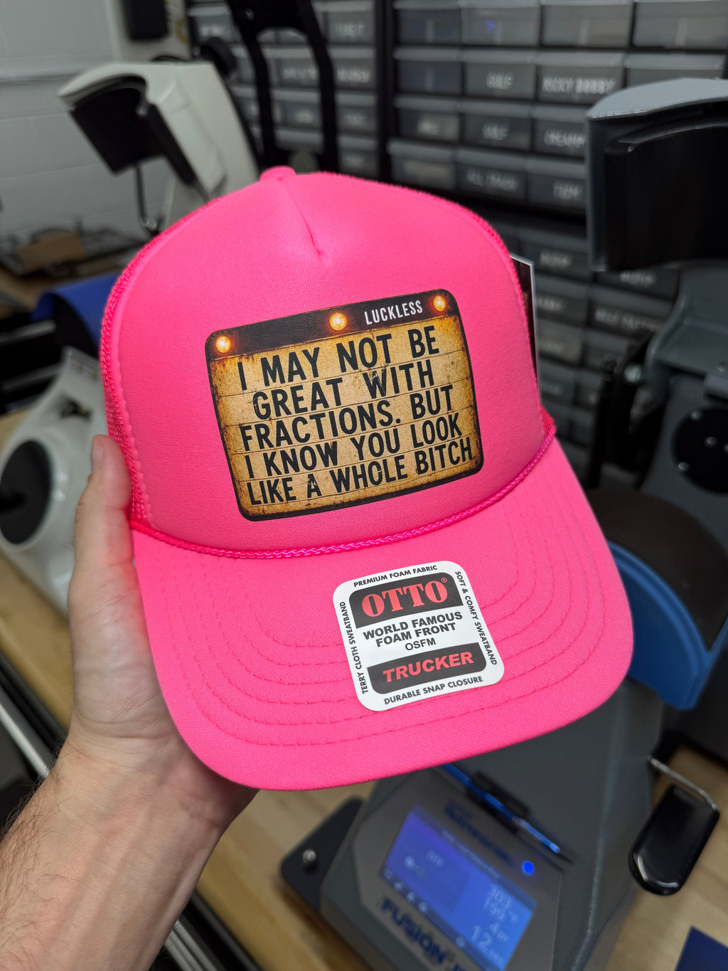 Great with Fractions Trucker Hat