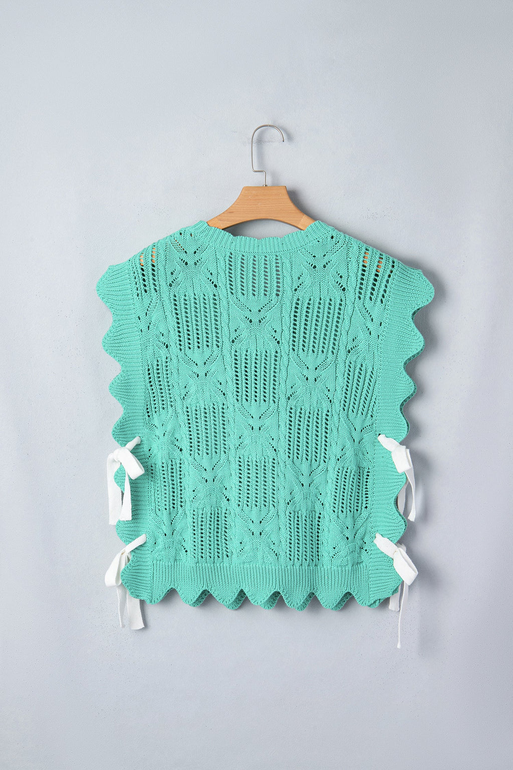 River Trim Short Sleeve Sweater