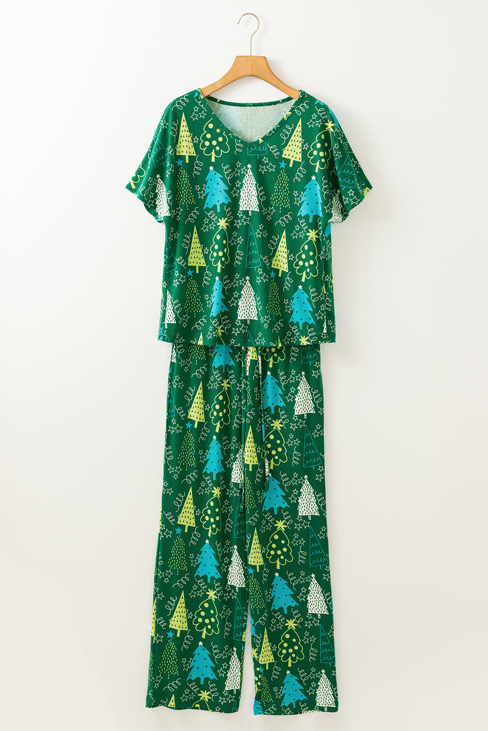 Evelyn Christmas Tree Print Tee
