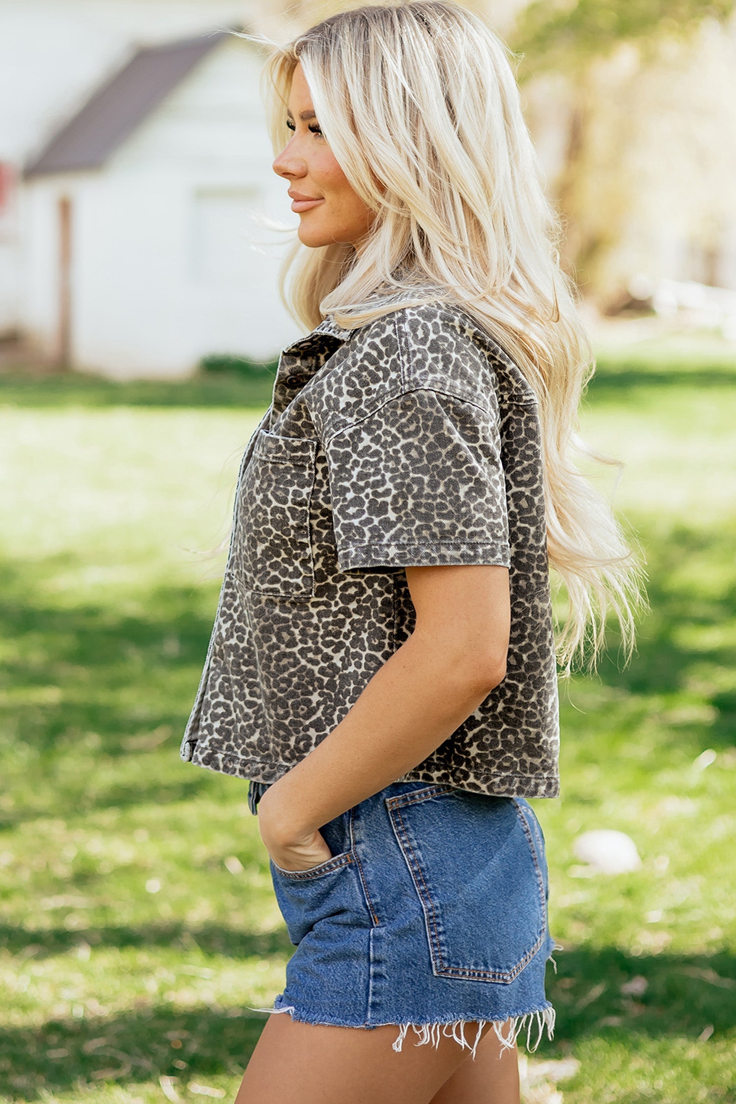 Beatrice Sleeve Loose Cotton Shirt