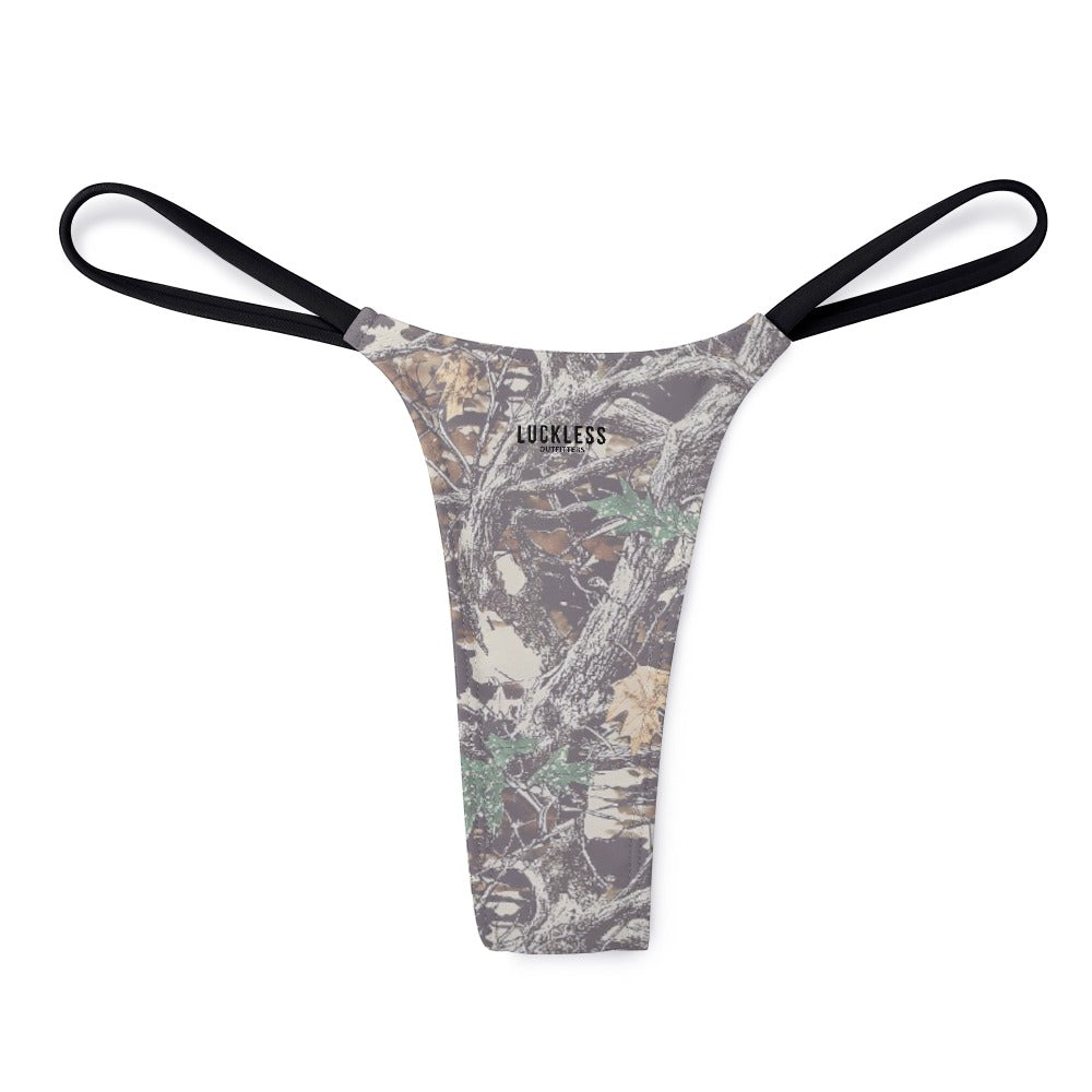 Faded Camo Yoga Thong