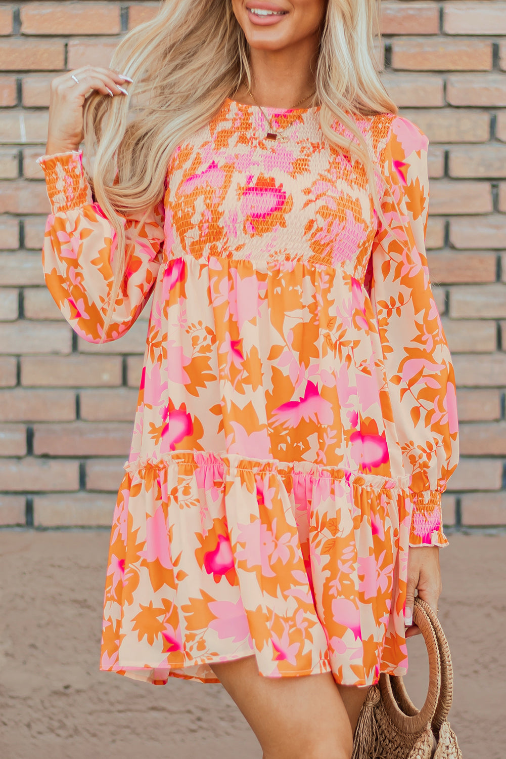 Emmaline Ruffle Mini Dress