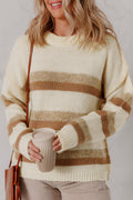 Elizabeth Shoulder Knit Baggy Sweater