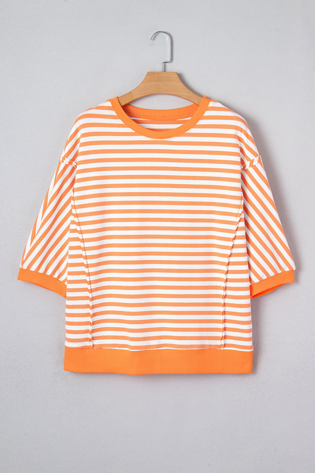 Dulce Seam Patchwork Pullover Top