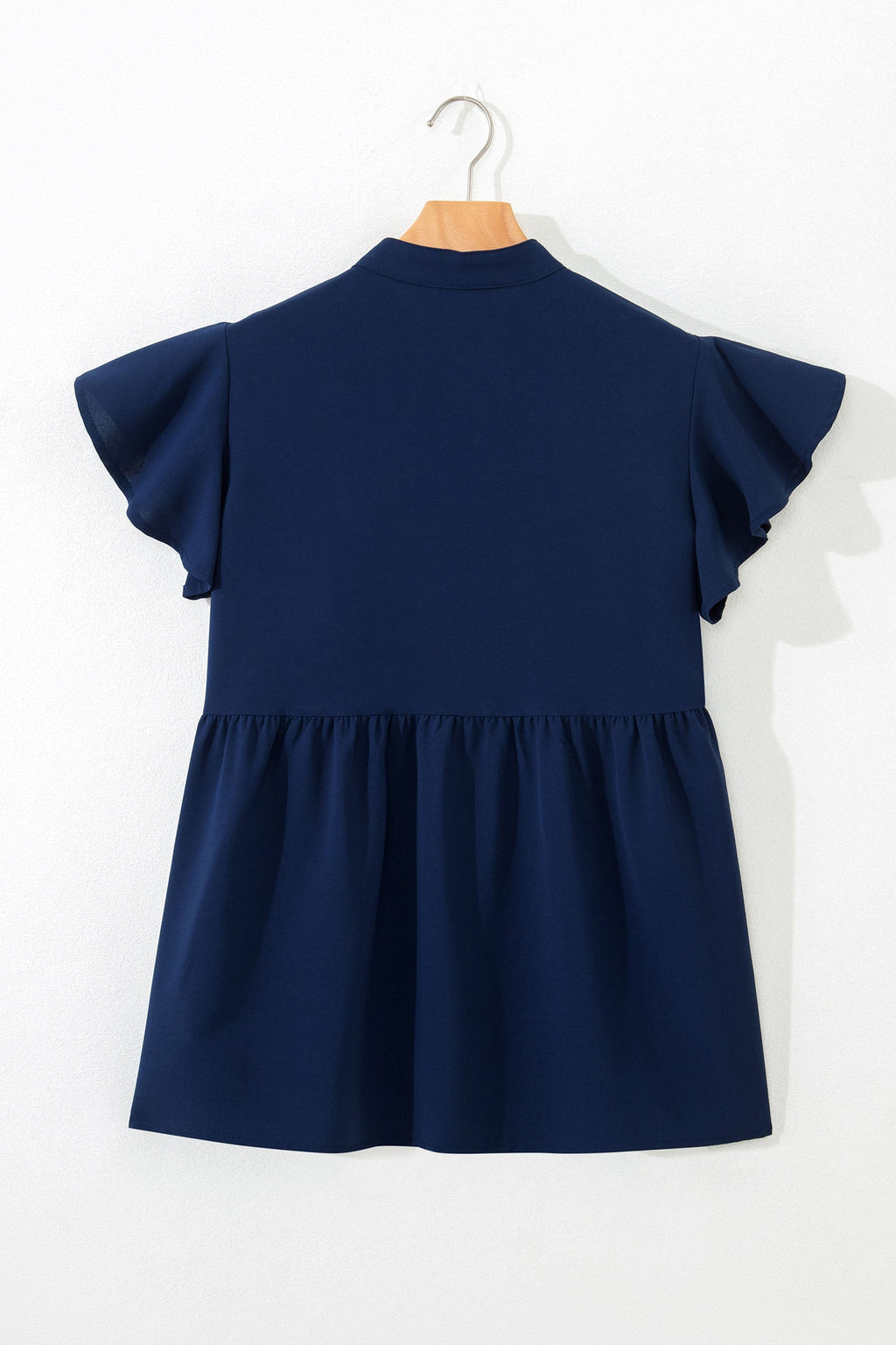 Erin Embroidered Detail Babydoll Blouse