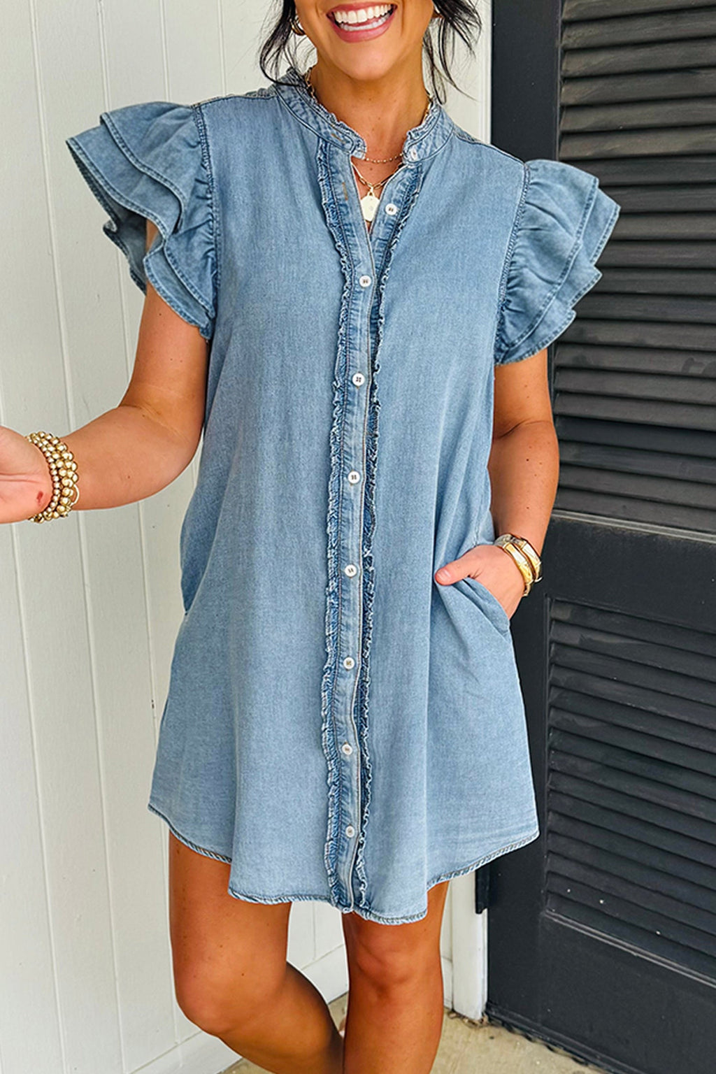 Sasha Short Sleeve Mini Dress