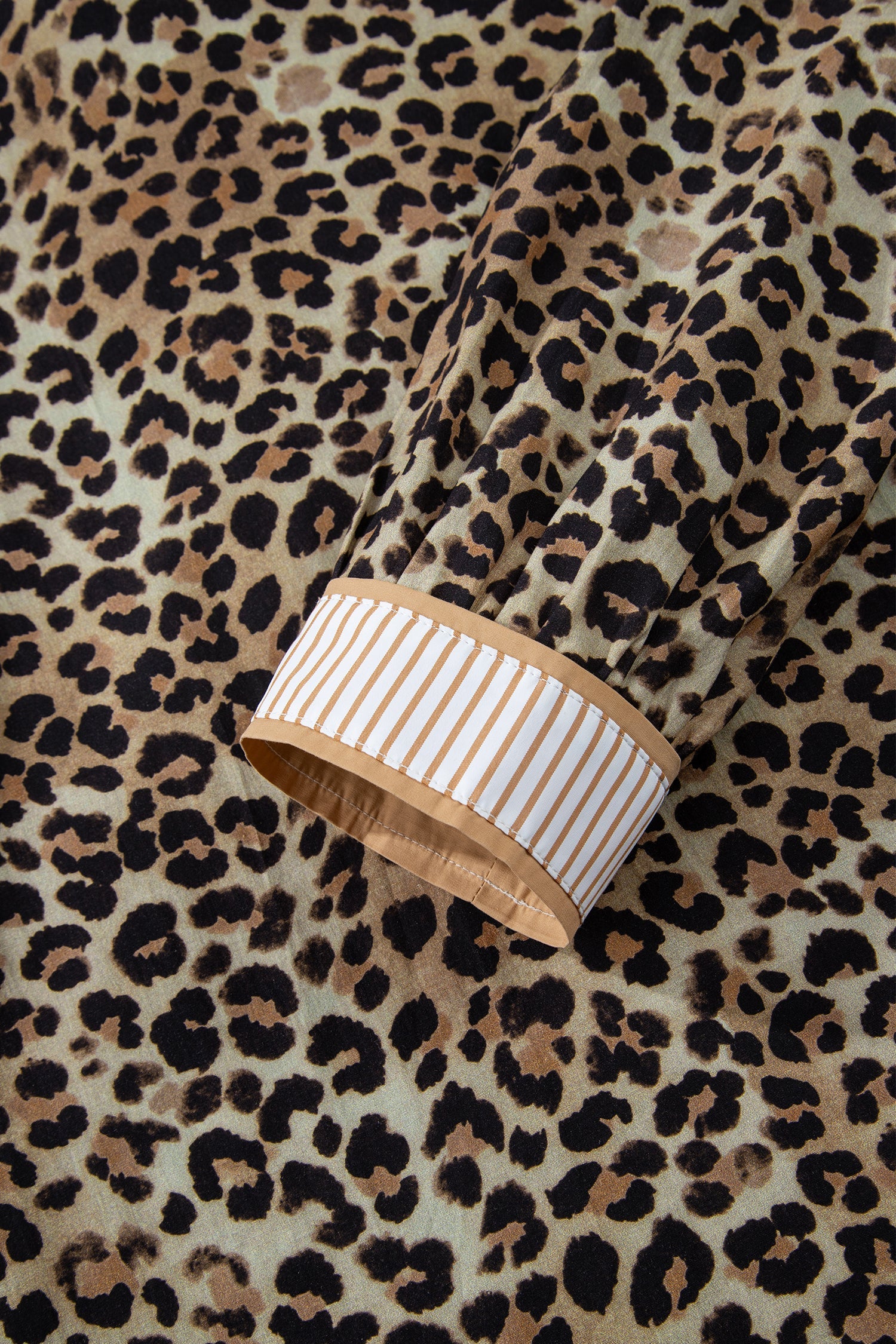 Jordyn Contrast Striped Trim Shirt