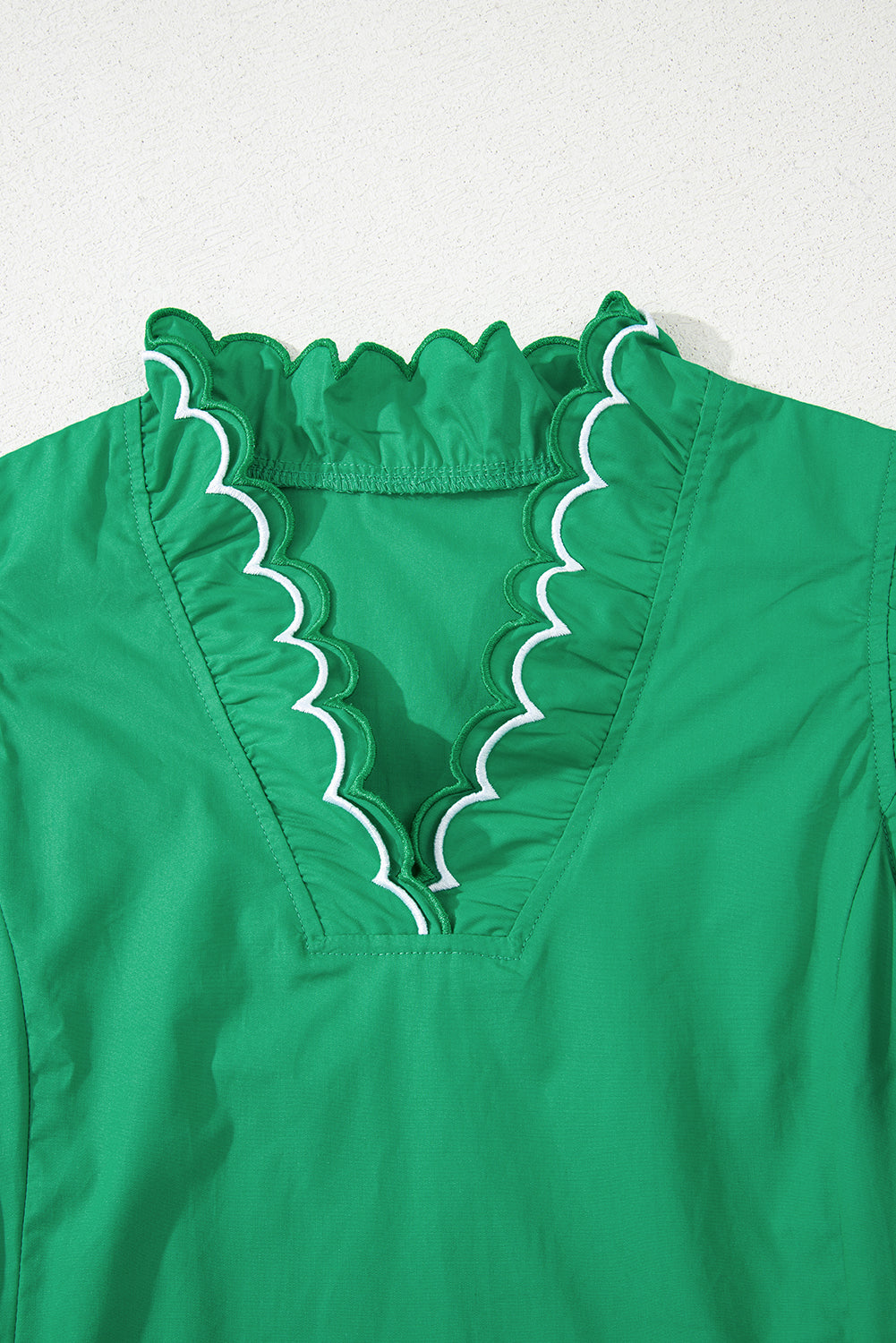 Mia Layered Short Sleeve Blouse