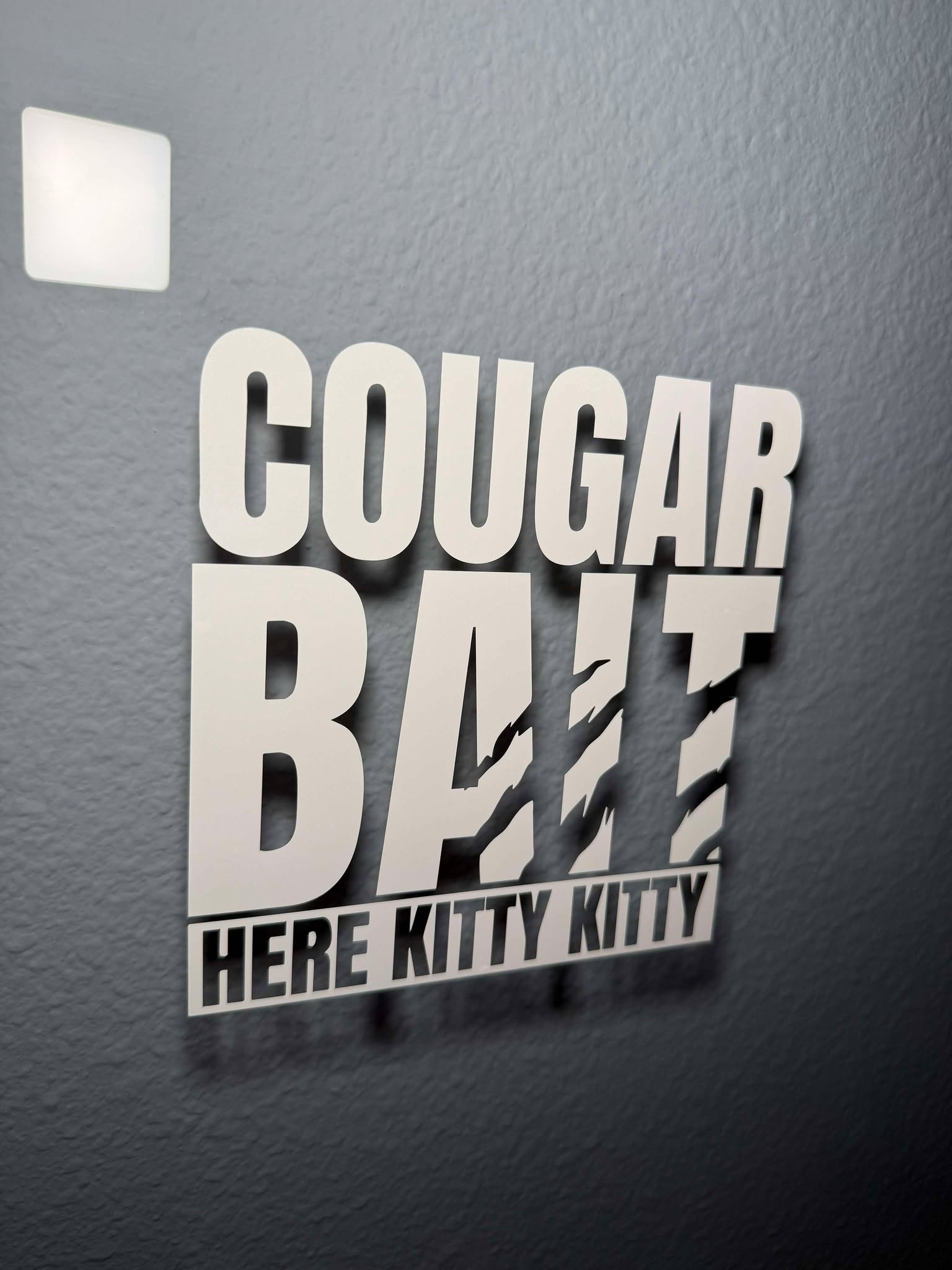 Cougar Bait Decal
