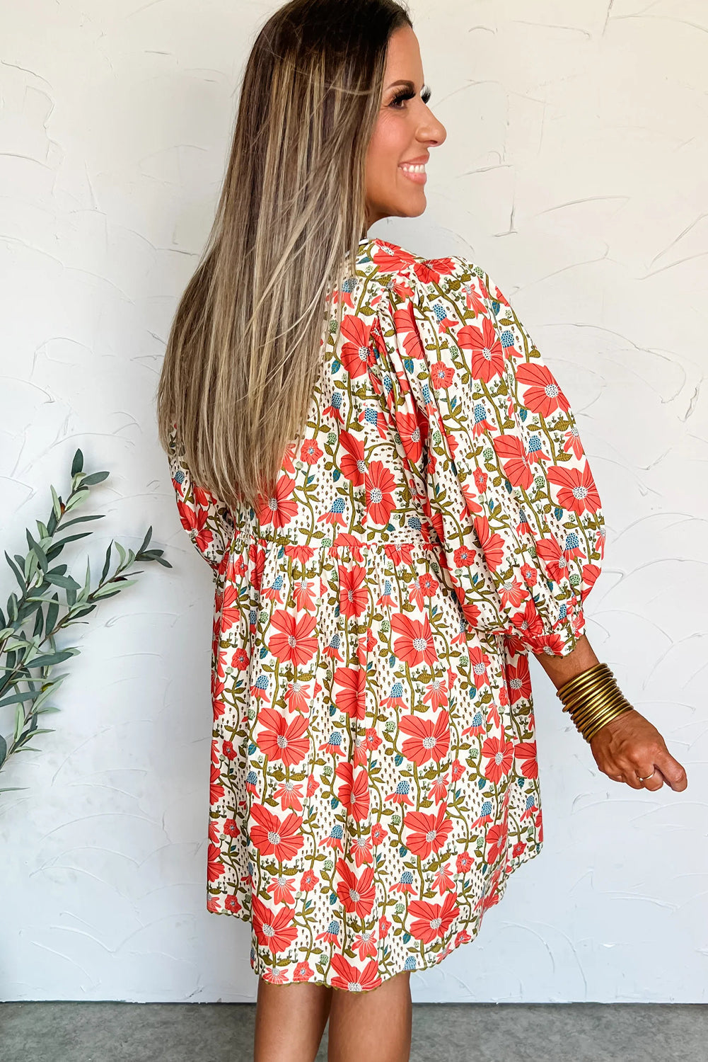 Freya Sleeve Loose Mini Dress