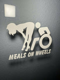 Meals On Wheels Decal