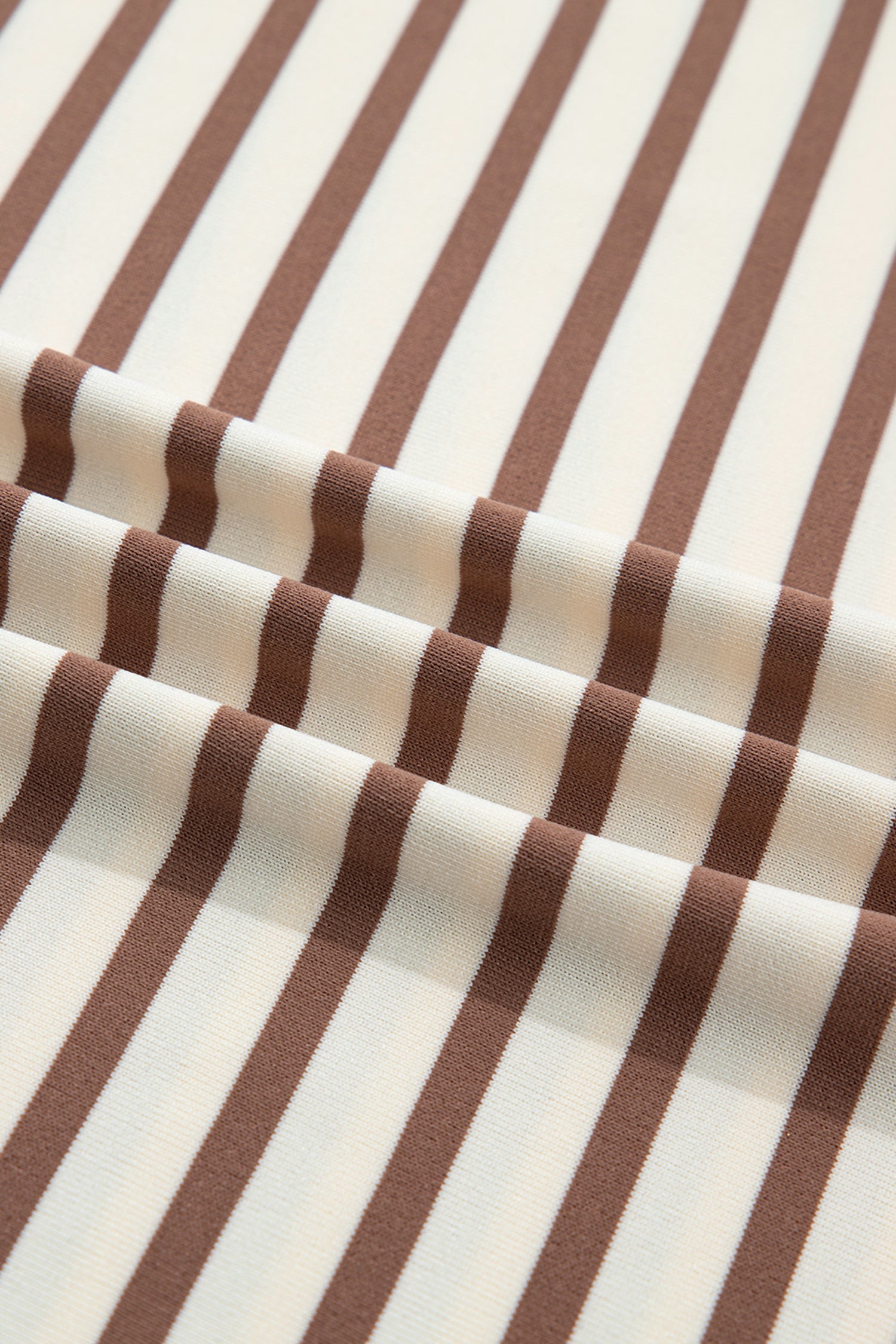 Keira Stripe Half T Shirt