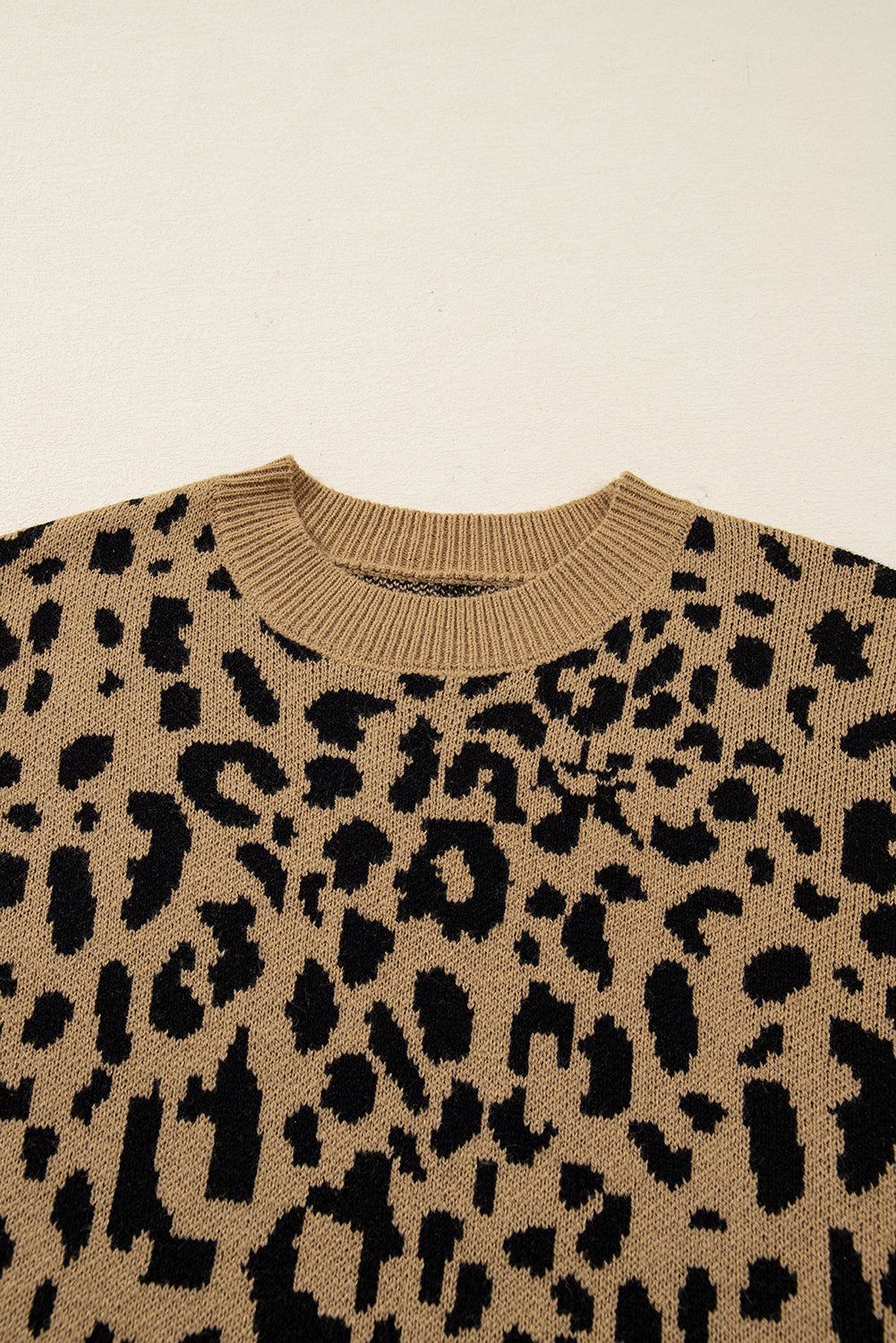 Elyse Trim Drop Shoulder Sweater