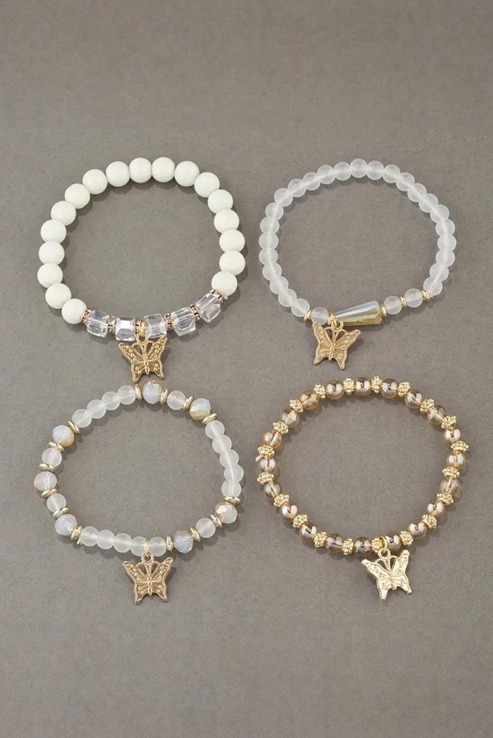 Selena Beaded 4pcs Bracelet Set