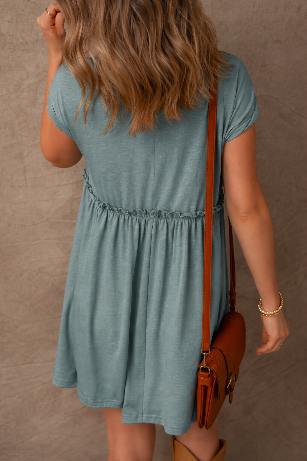 Daniela Gathered Seam T Shirt