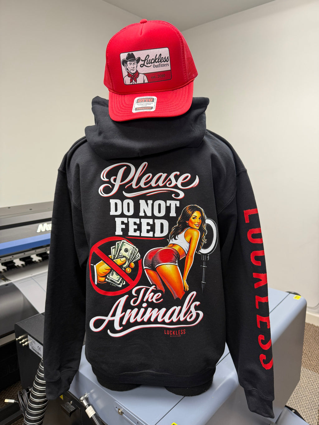 Please Do Not Feed The Animals Hoodie