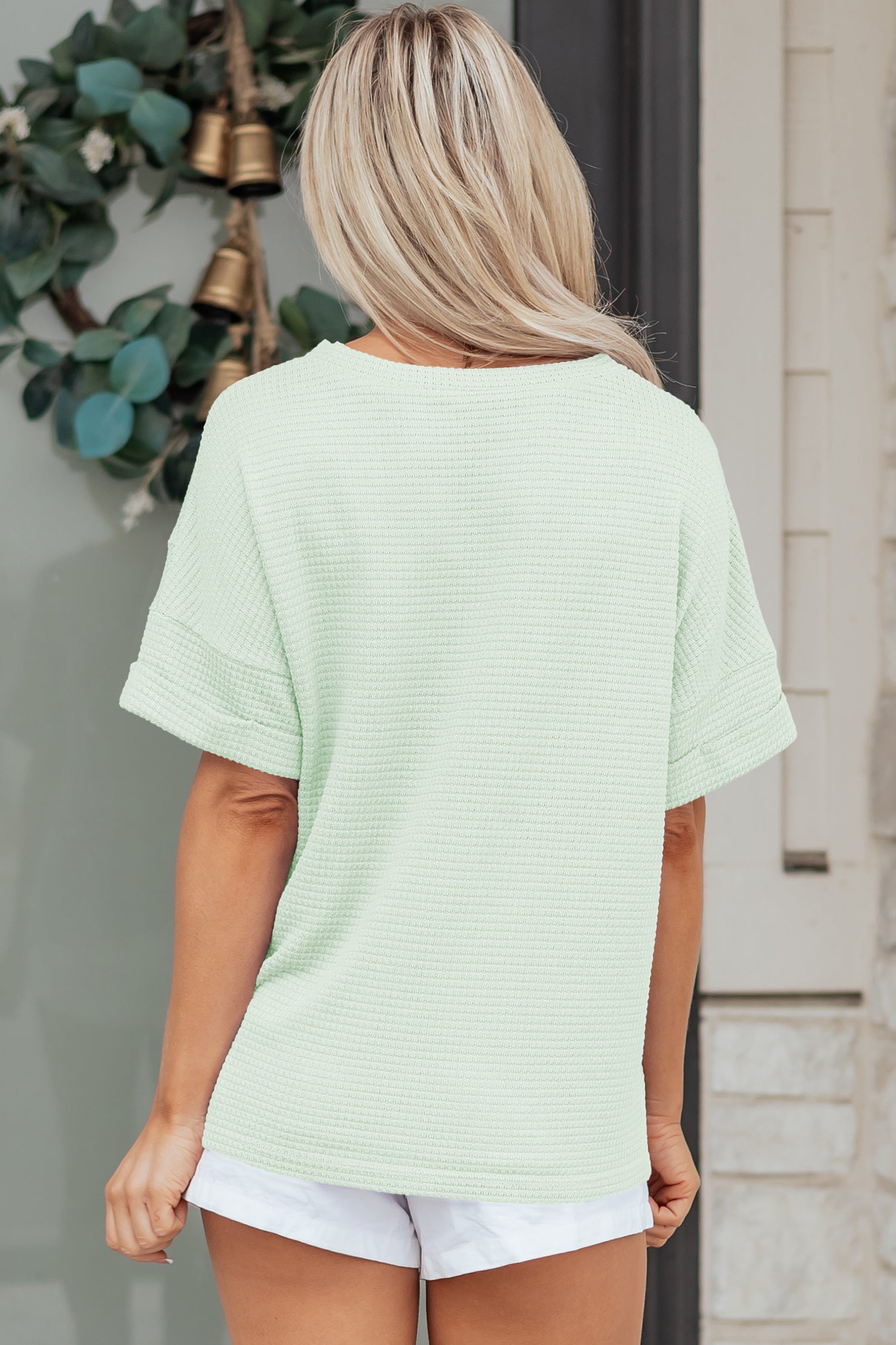 Willow Short Sleeve Knit Top