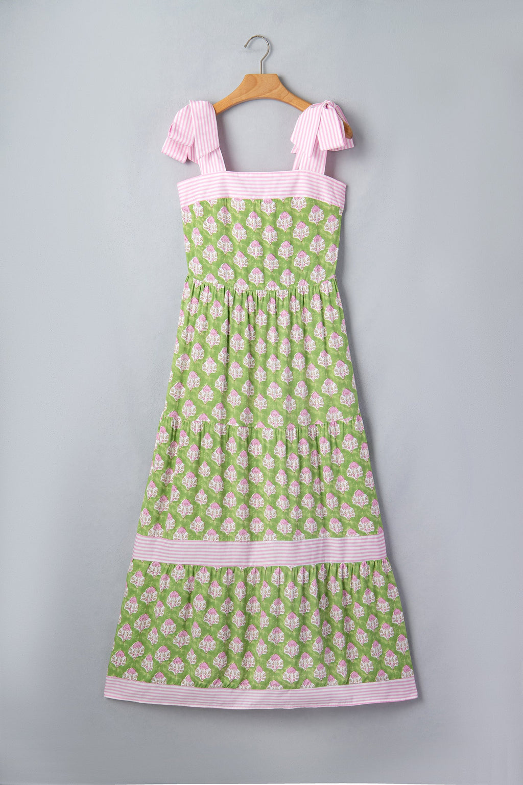 Ximena Knot Straps Maxi Dress