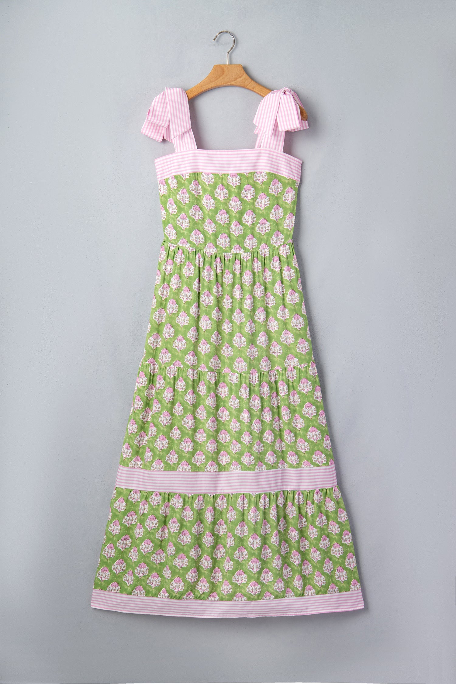 Ximena Knot Straps Maxi Dress