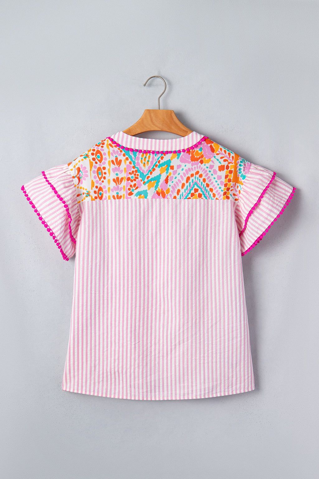 Giovanna Tiered Short Sleeve Blouse