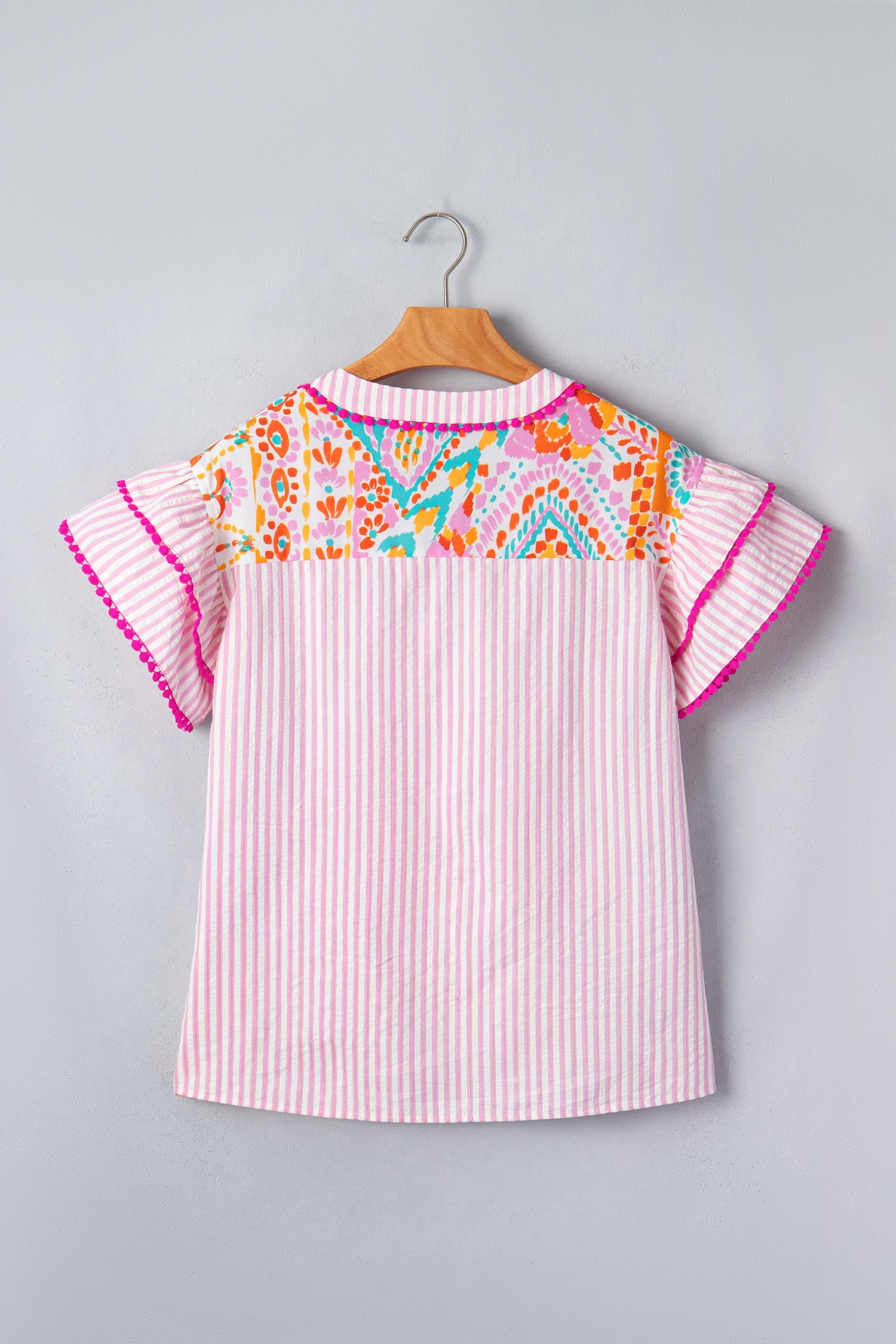 Giovanna Tiered Short Sleeve Blouse