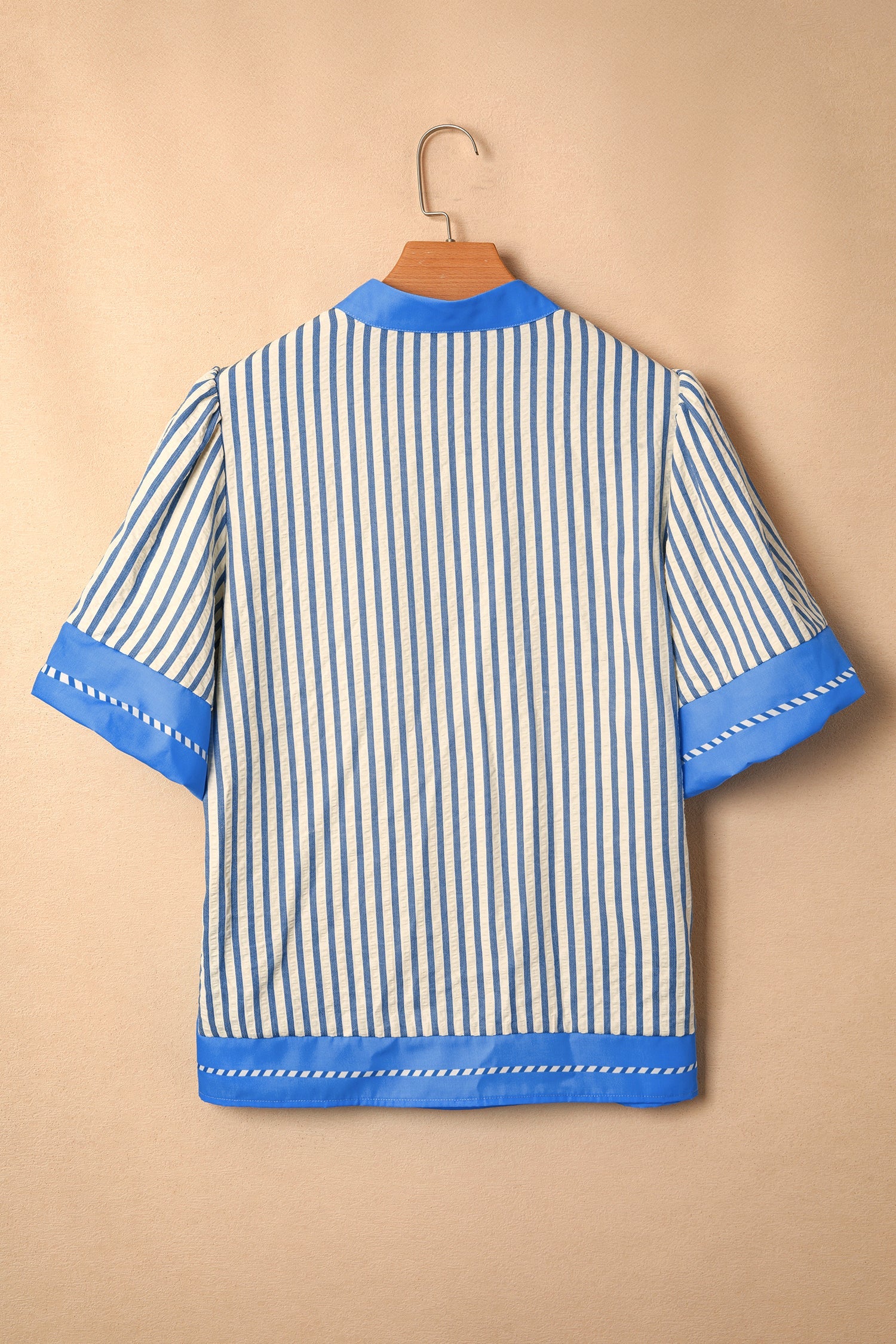 Joanna Detail Short Sleeve Blouse